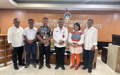 Koordinasi kepada Direktur Kepala Sekolah, Pengawas Sekolah dan Tenaga Kependidikan