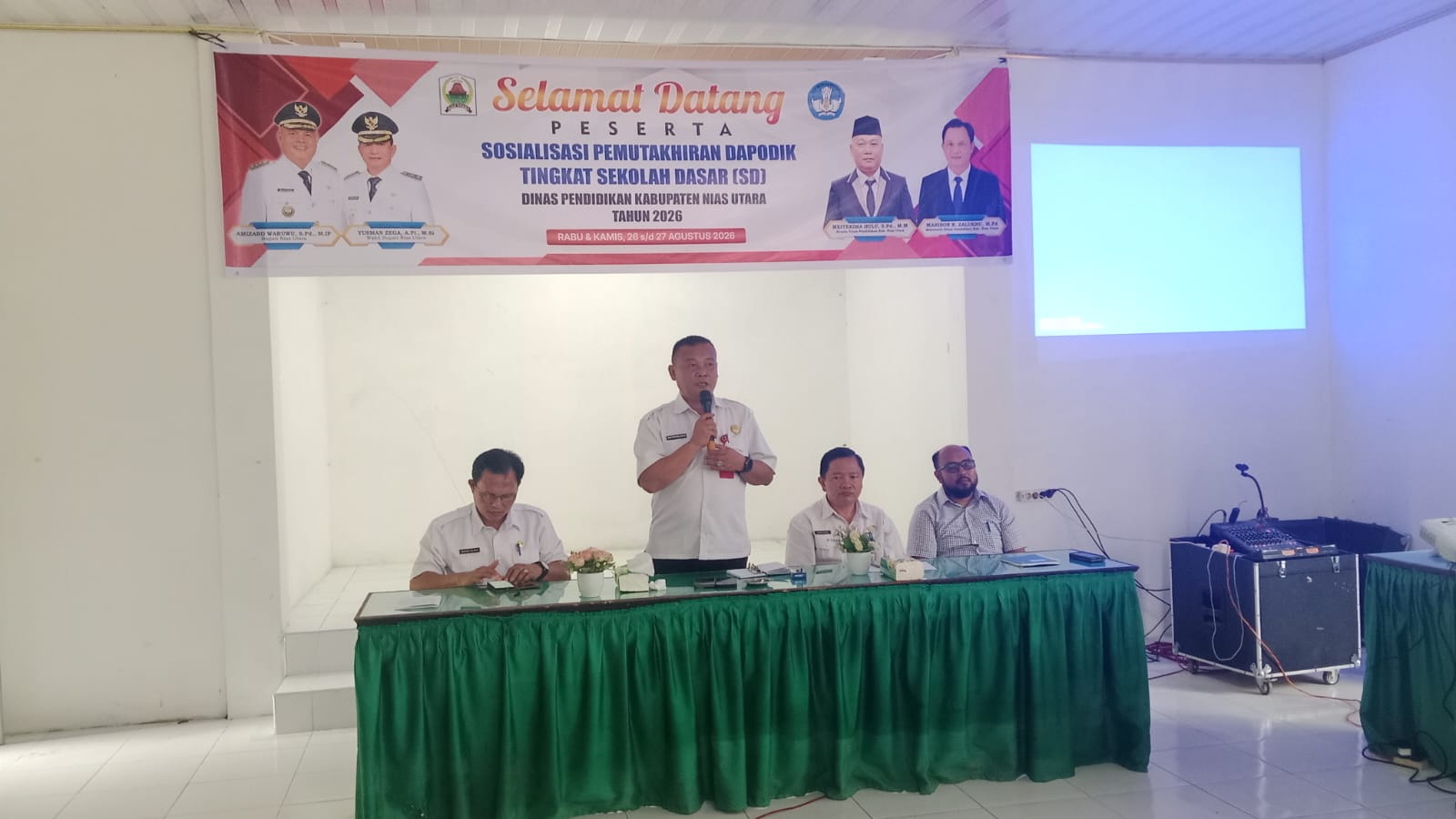 Kegiatan Dinas Pendidikan Kabupaten Nias Utara Minggu ke-4 Bulan Agustus 2026