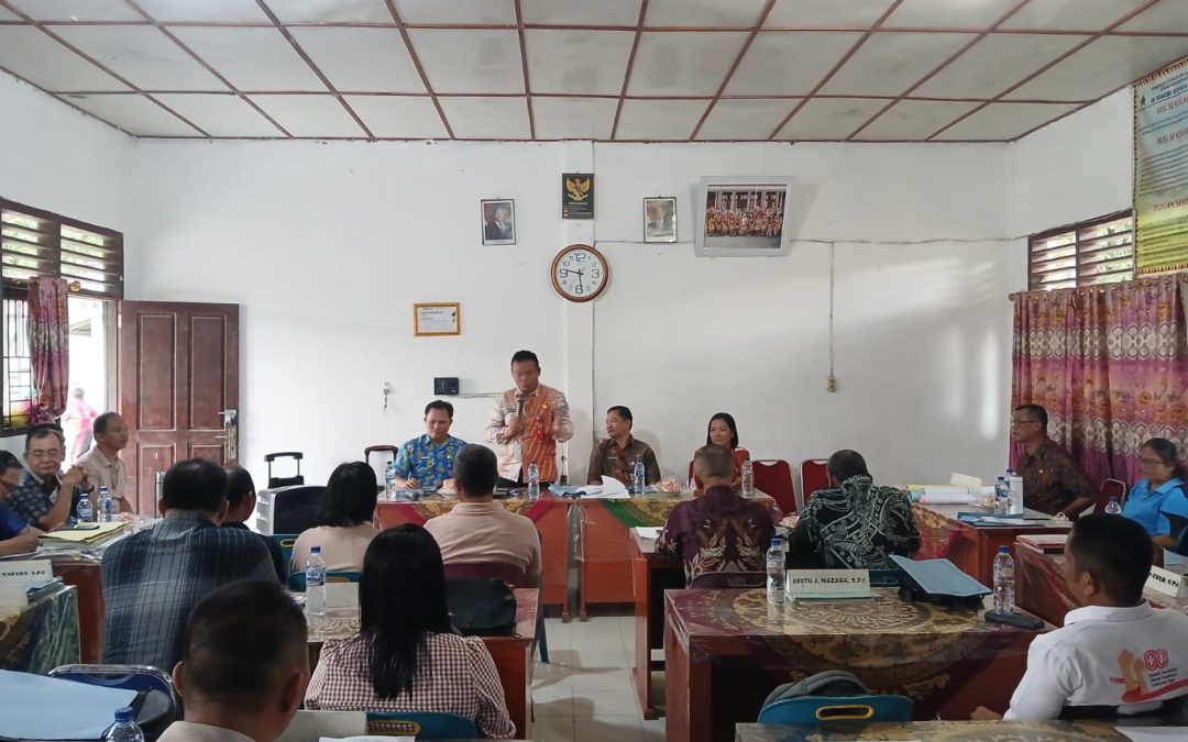 Dinas Pendidikan Kabupaten Nias Utara Laksanakan Monitoring dan Supervisi Perdana di SD Negeri 071034 Lotu