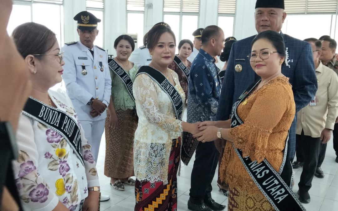 Bunda PAUD Kabupaten Nias Utara mengukuhkan 11 Bunda PAUD Kecamatan